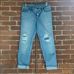 Loft Relaxed-straight fit jeans